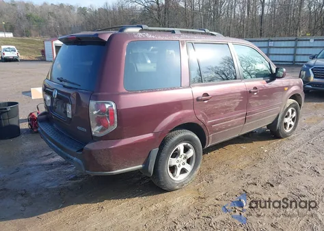 2007 Honda Pilot Ex z USA, uszkodzony, nr VIN 5FNYF18447B019399